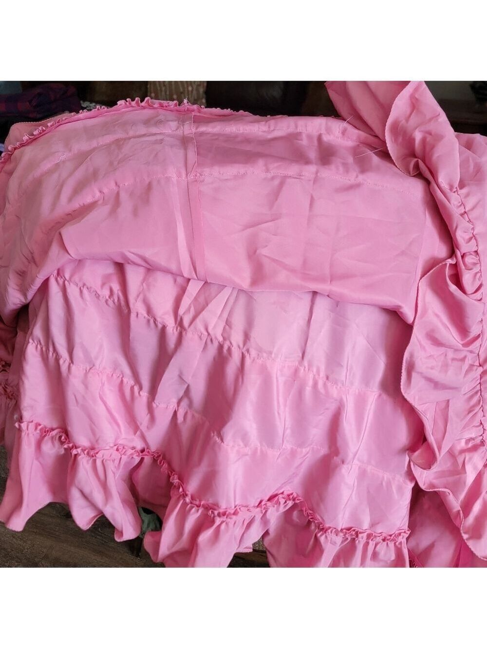 Vintage One Shoulder Pink Dress #3047 - Picture 11 of 16